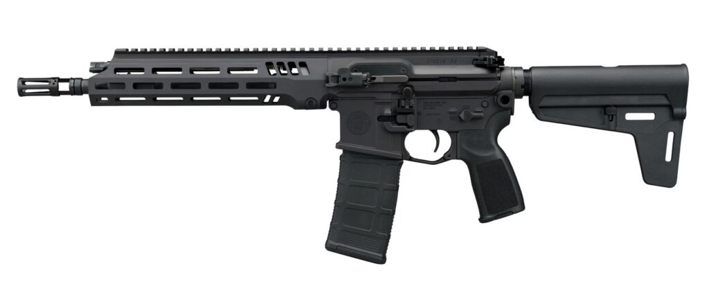 Sig Sauer P516G3556N11B 516 G3 5.56 NATO 30+1 11.50" Black FNC Barrel, Black Anodized Alloy Receiver w/Picatinny Rail, M-LOK Handguard, Black Polymer Adjustable Stock, Black Polymer Grip, Ambidextrous