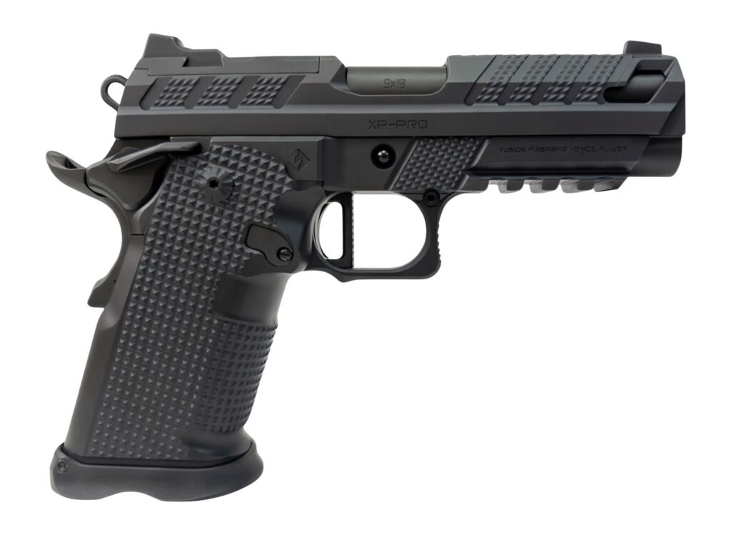 Fusion Firearms XP-9-BLK-V2 XP Pro V2 9mm Luger 17+1 4" Black Tennifer Tennifer QPQ Steel Optic Ready/Serrated Slide Tenifer QPQ
