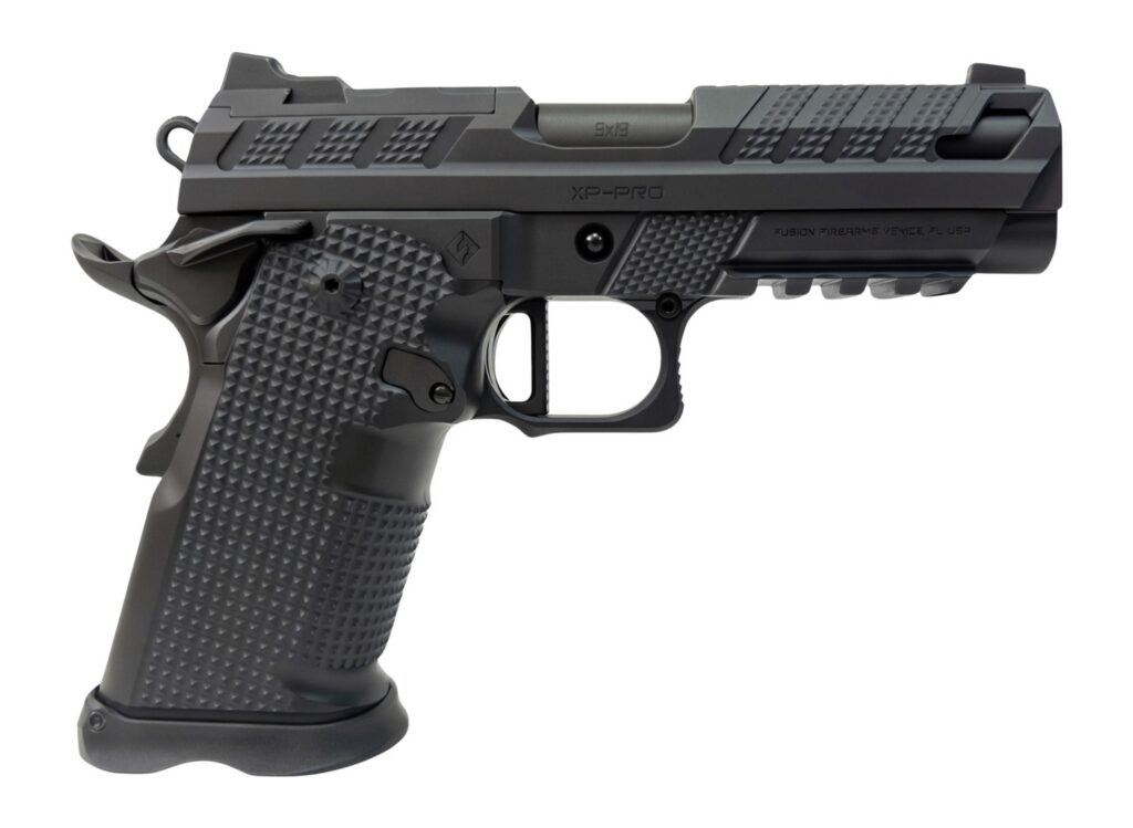 Fusion Firearms XP-9-BLK-V2-10 XP Pro V2 9mm Luger 10+1 4" Black Tennifer Tennifer QPQ Steel Optic Ready/Serrated Slide Tenifer QPQ