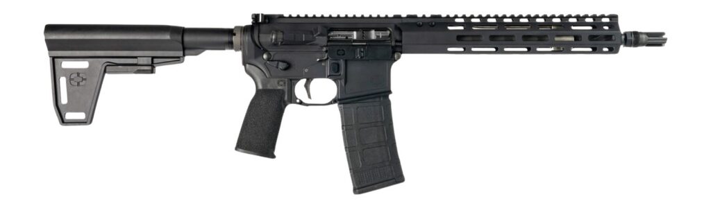 Shadow Systems SS-6034 E526 5.56 NATO 10+1 11.50" Black Barrel, Black Picatinny Rail w/Receiver, Black Polymer Stock & Grip